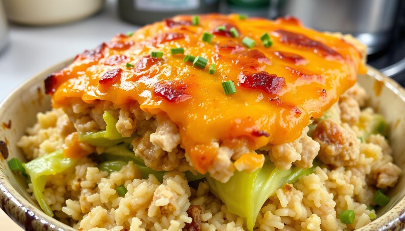 best turkey cabbage casserole recipe with rice