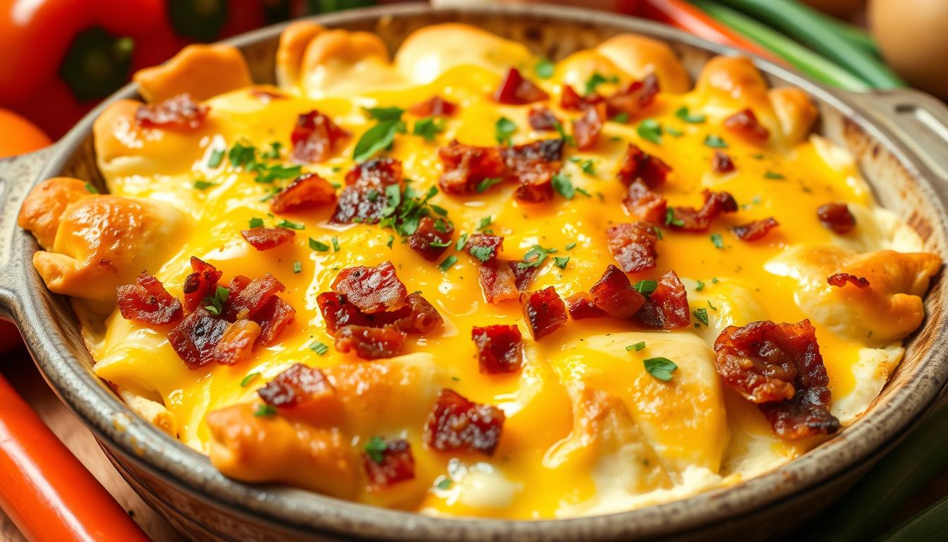 breakfast casserole using crescent rolls