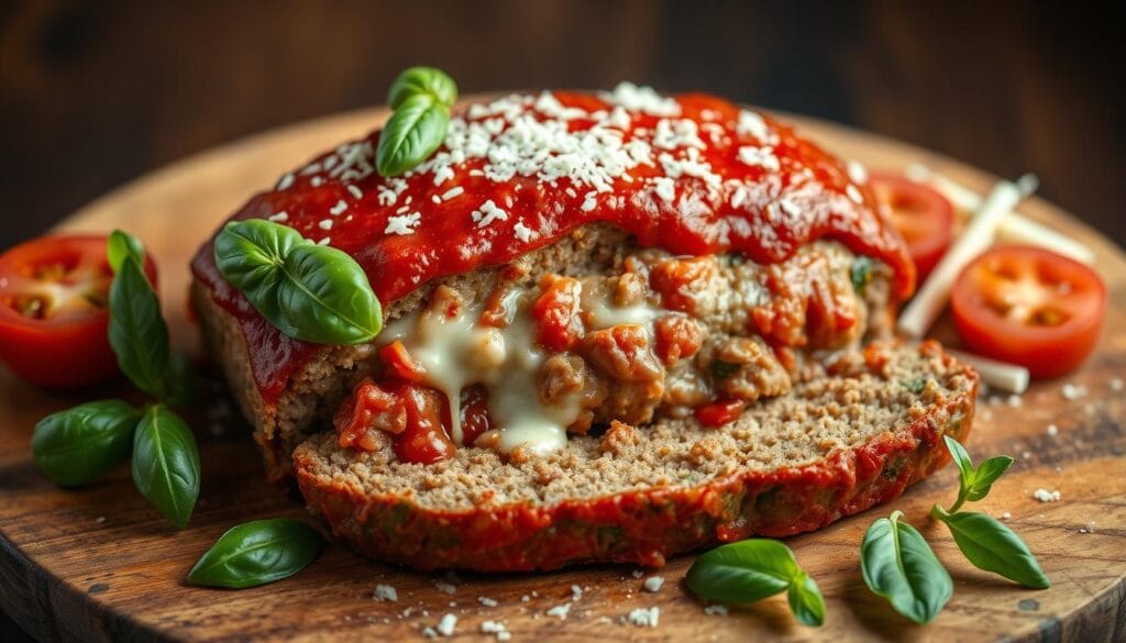 italian meatloaf with cheese