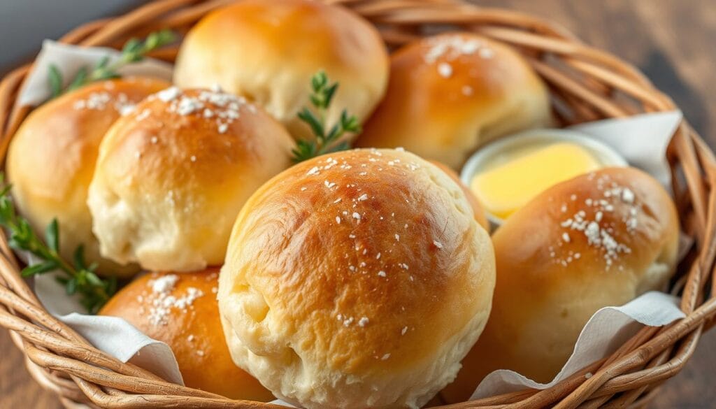 no yeast dinner rolls