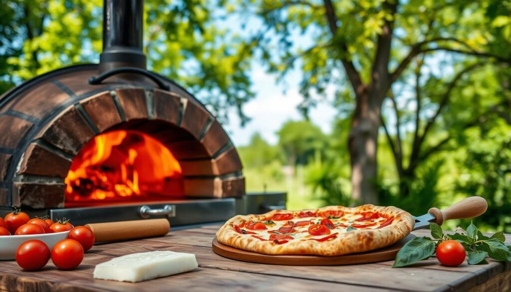 wood fired pizza