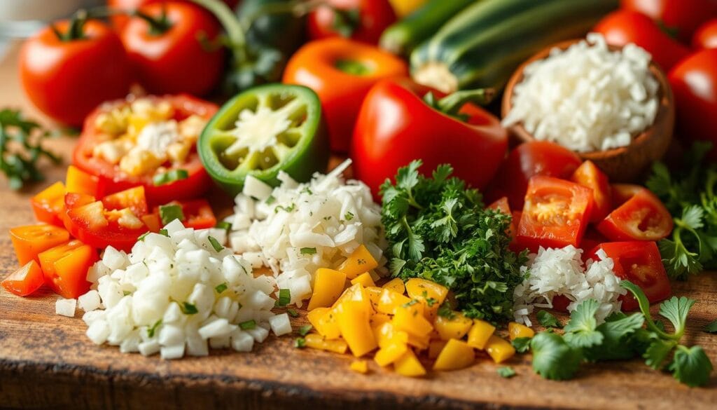 Italian meatloaf vegetables