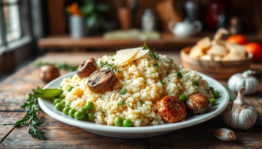 recipe for mushroom risotto italian