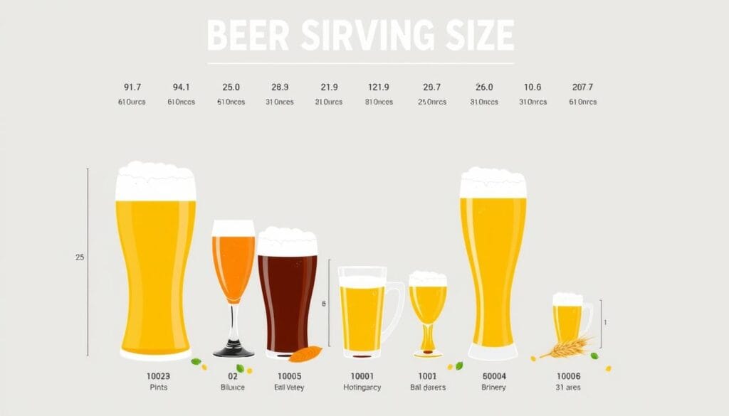 Beer Serving Sizes and Measurements