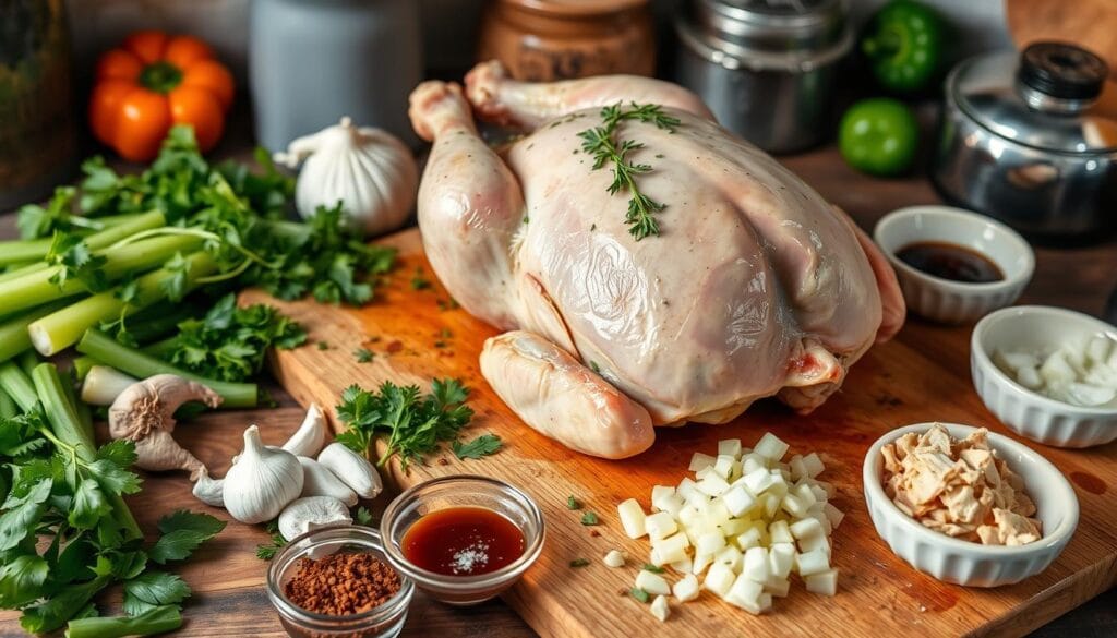 Chicken Preparation for Southern Dressing