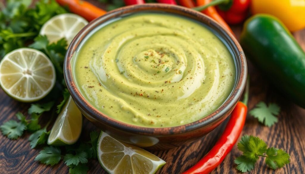 Creamy Avocado Green Enchilada Sauce