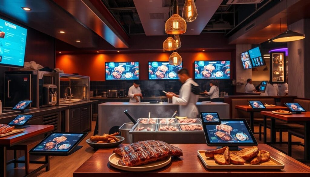 Digital BBQ Restaurant Technology