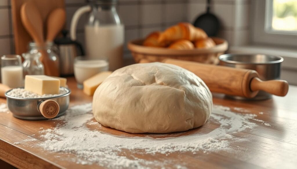 Gipfeli Dough Preparation