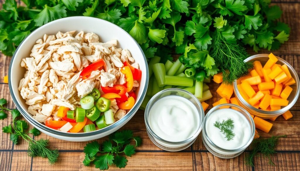 Healthy Chicken Salad Base Ingredients