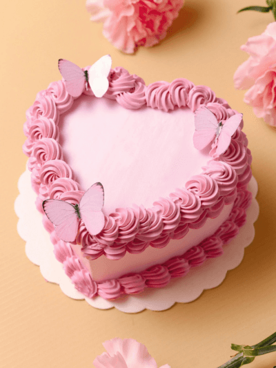 Heart-Shaped Cake