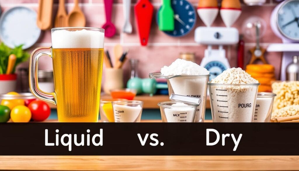 Liquid and Dry Measurement Comparison