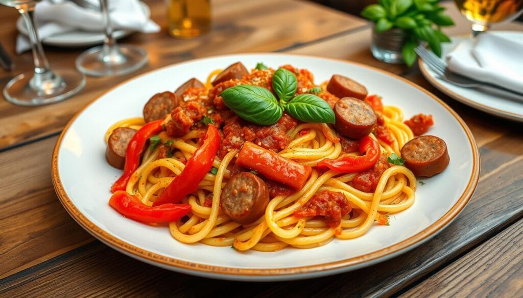 Spicy Gourmet Pasta Dish