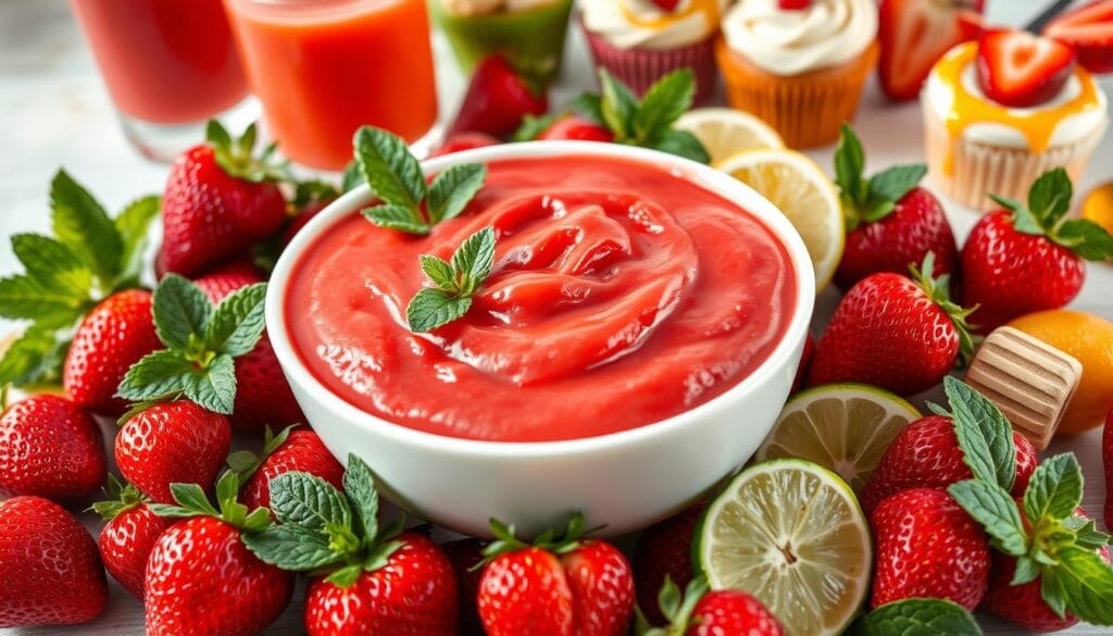 Strawberry Puree Flavor Enhancements