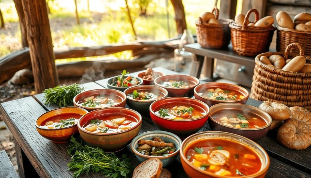 Traditional Soup Serving Techniques