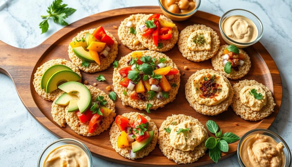 Vegan Rice Cake Snacks