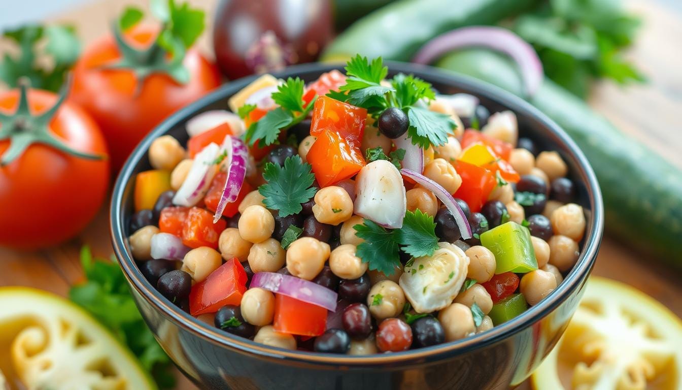 dense bean salad​