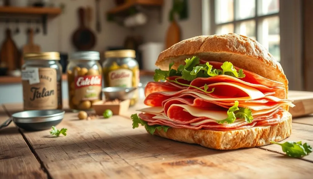 Italian Sandwich Assembly