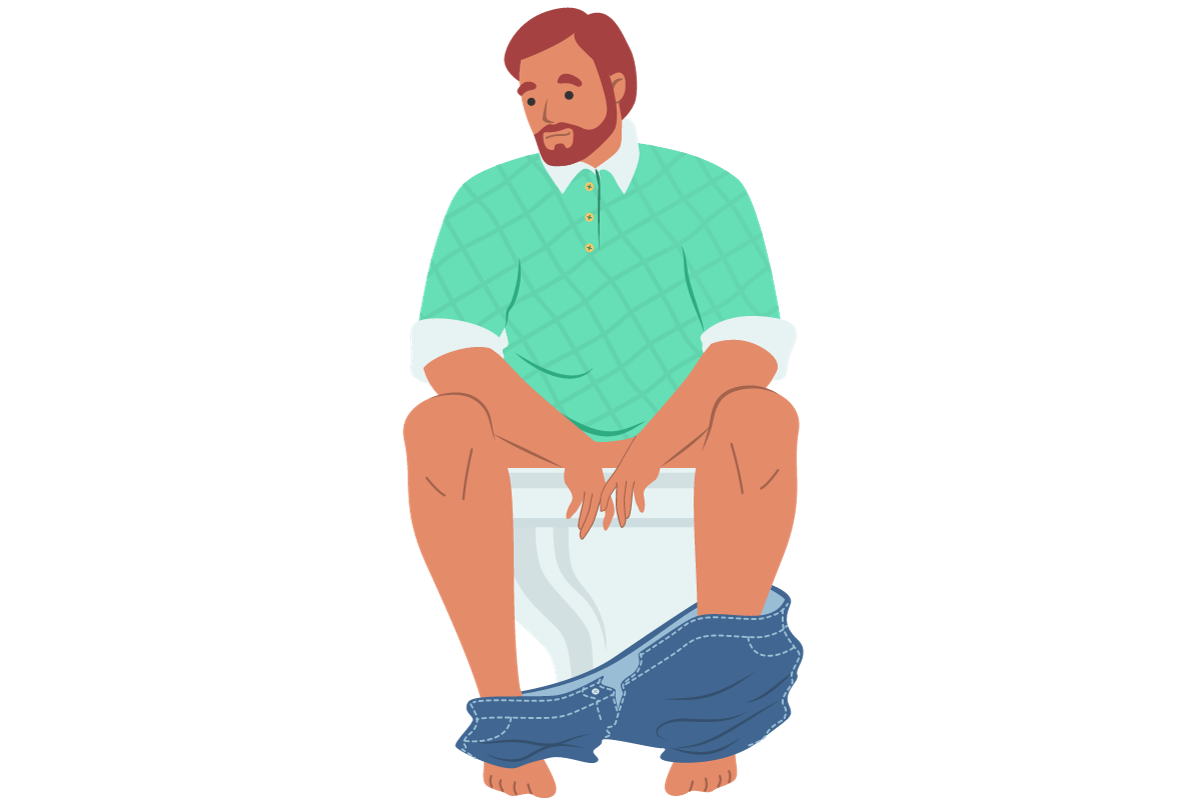 He is allowed use the ladies’ room – but ends up in hospital bee-but-41